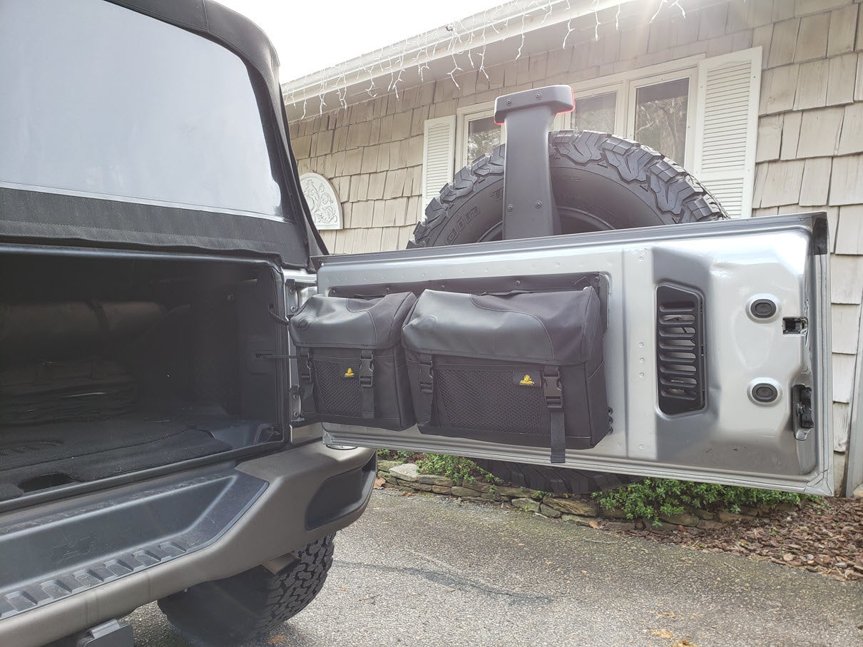 RoughRider Tailgate Shelf For Jeep 2007-2018 Wrangler JK Black Bestop